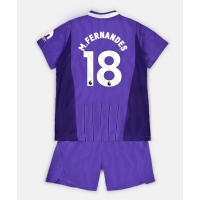 Camisa de Futebol Tottenham Hotspur Mateus Fernandes #18 Equipamento Alternativo Infantil 2026-27 Manga Curta (+ Calças curtas)